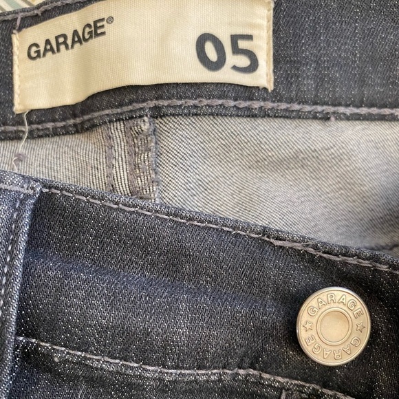 Garage Size 5 Super High Jegging Faded Black Skinny - Picture 5 of 13